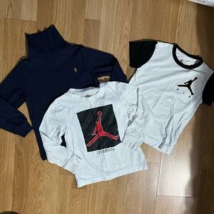 Boys Jordan Shirt Bundle